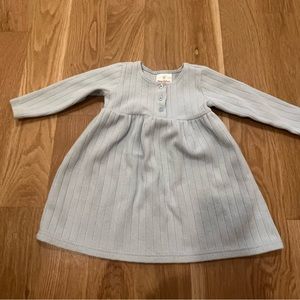 Hanna Andersson blue dress, size 80 (12-18mos)